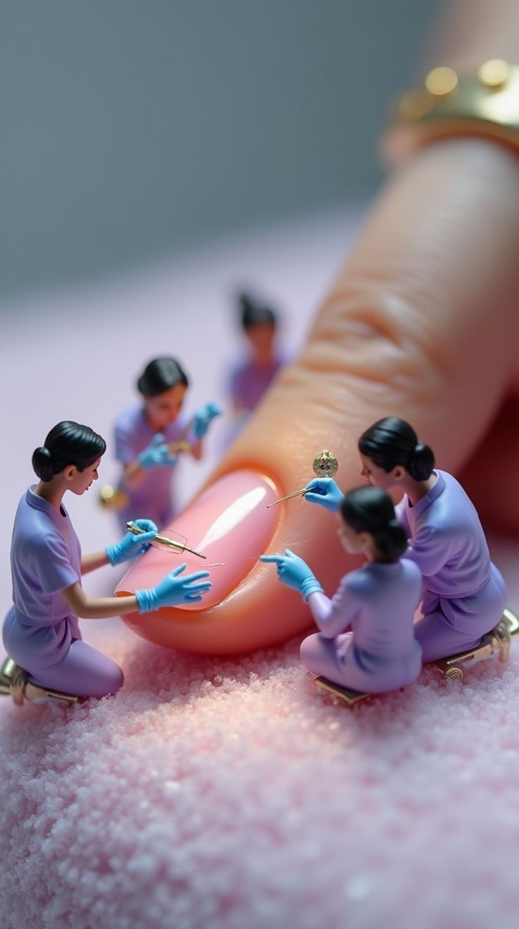 Маникюр в салоне Starnails мастер Курмакаева